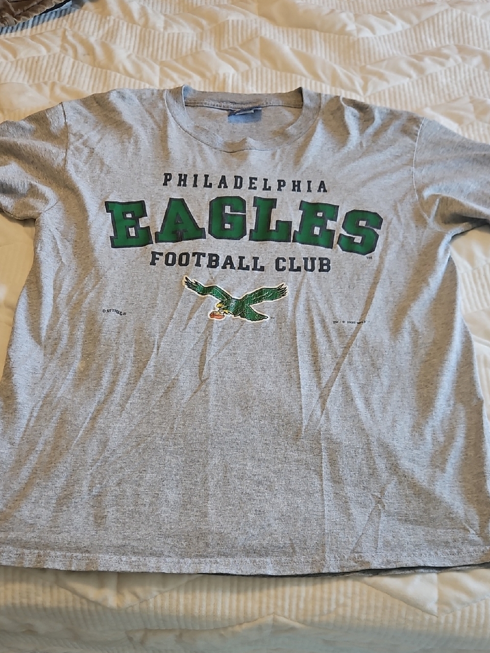 Lee Gray Philadelphia Eagles Graphic Tee with Green Logo